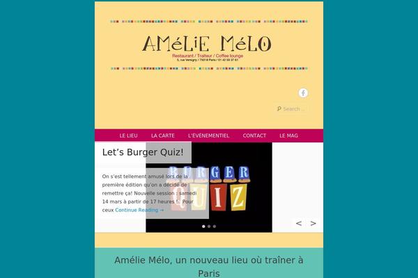 ameliemelo.fr site used Ameliemelotheme