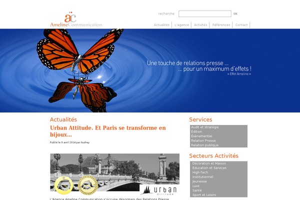 ameline-communication.com site used White_neoma