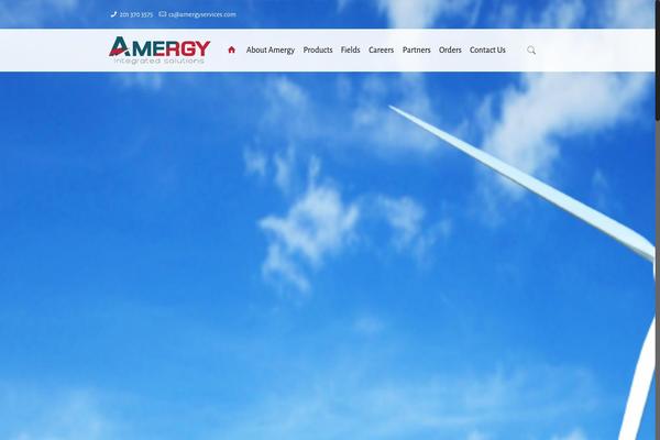 amergyservices.com site used Amergy