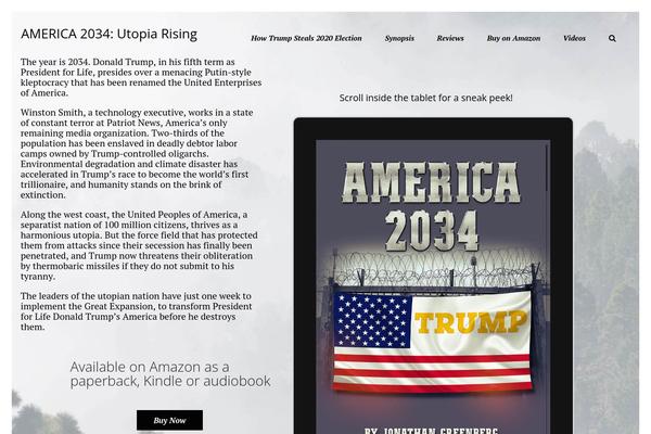 america2034.com site used Booker-child