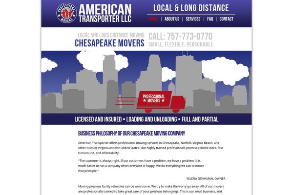 american-transporter.com site used At