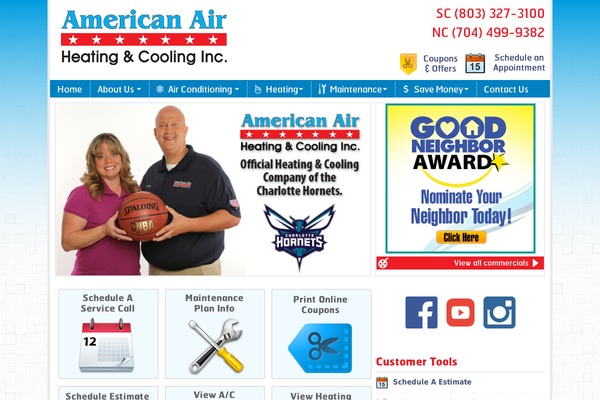 americanaironline.com site used Aair