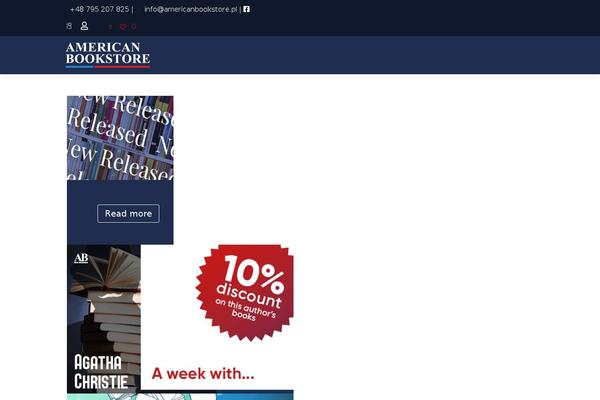 americanbookstore.pl site used American-book-store