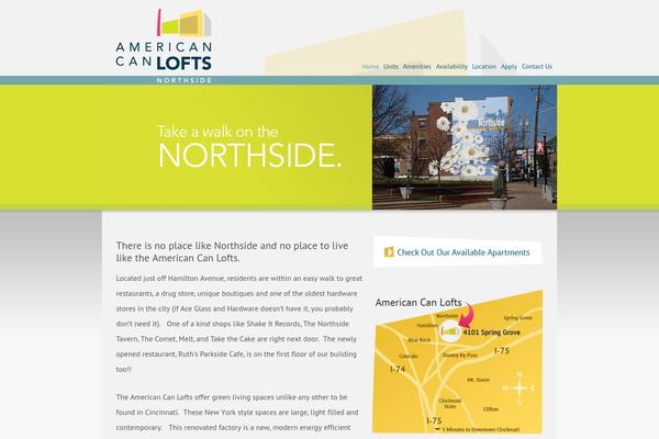 Thesis 1.8 theme site design template sample