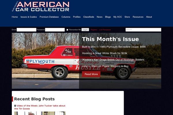 americancarcollector.com site used Acc_responsive