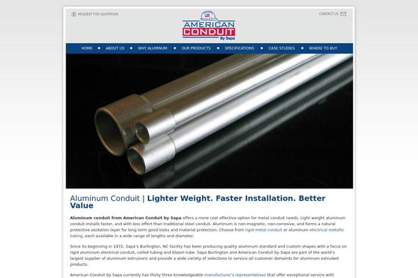 americanconduit.com site used Americanconduit