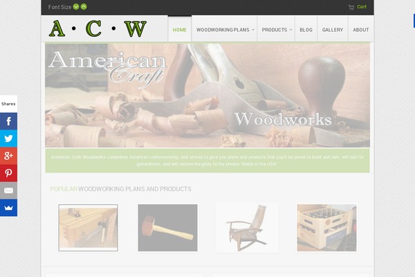 americancraftwoodworks.com site used Clarion