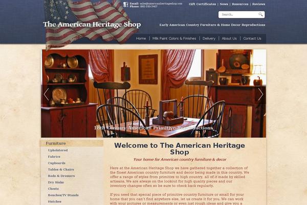 americanheritageshop.com site used Ahs