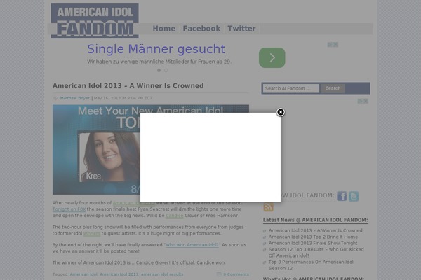 americanidolfandom.com site used 2_column