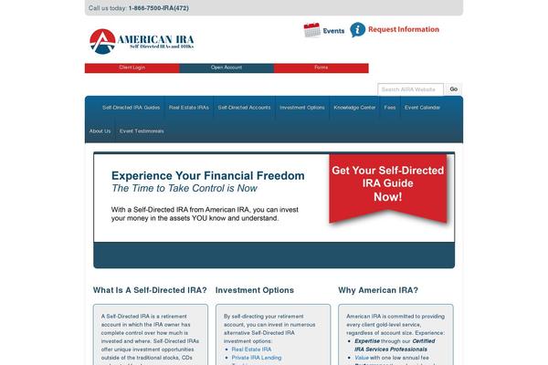 americanira.com site used American-ira-enfold