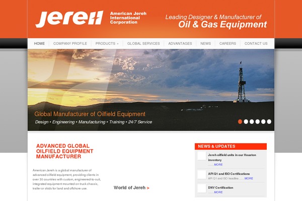 americanjereh.com site used Modernize