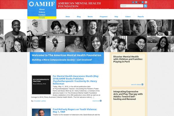 americanmentalhealthfoundation.org site used Amhf