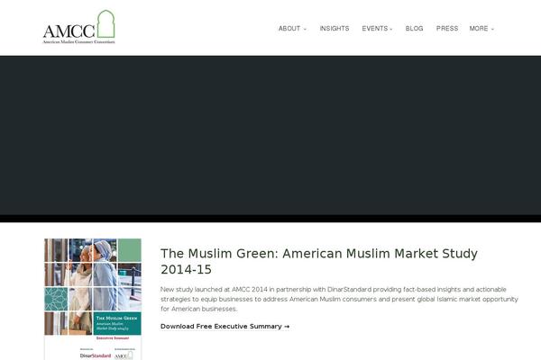 americanmuslimconsumer.com site used Evolux