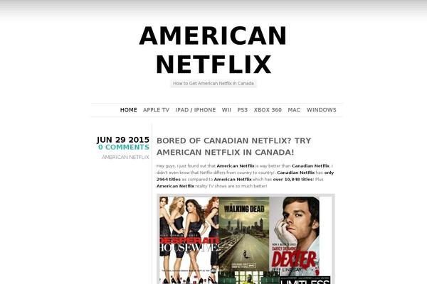americannetflix.ca site used Chunk