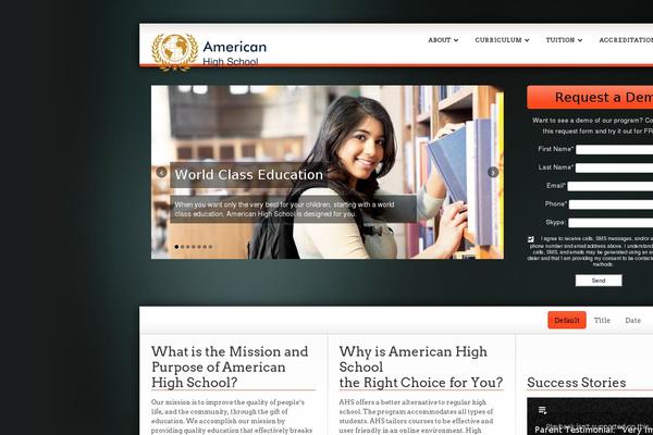 americanonline.education site used Rt_graffito_wp