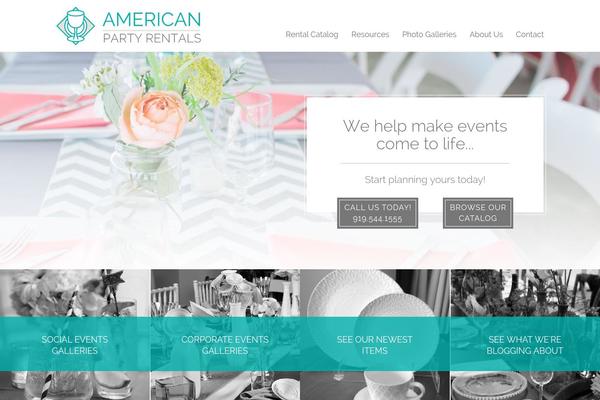 americanpartyrentals.com site used American-party-rentals