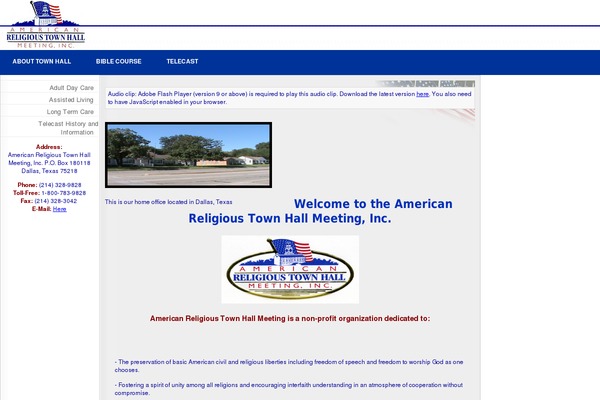 American theme site design template sample
