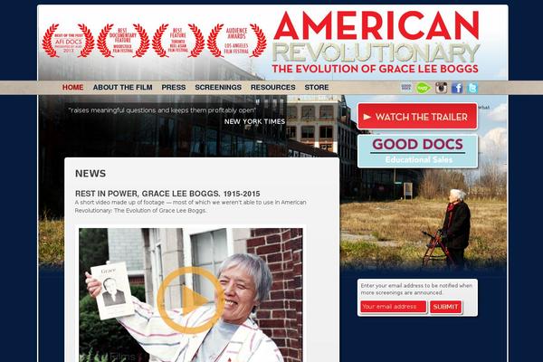 americanrevolutionaryfilm.com site used Boggs