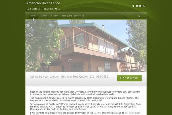 Awake theme site design template sample