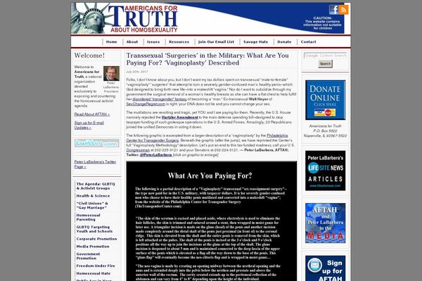 americansfortruth.com site used Aft