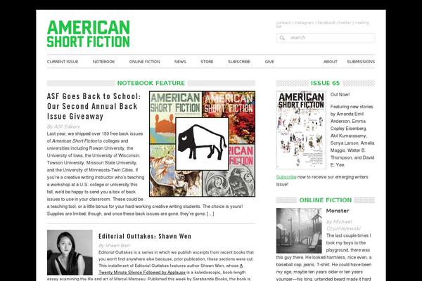 americanshortfiction.org site used Metro-pro-c-all