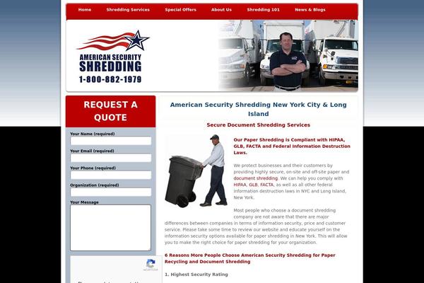americanshredding1.com site used American-shredding