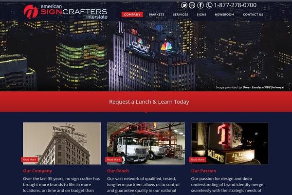 americansigncrafters.com site used Asctheme