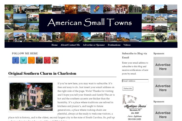 americansmalltowns.com site used Weaver II