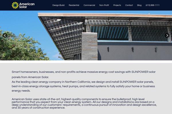 Total theme site design template sample