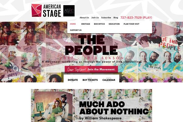 americanstage.org site used American-stage-custom-theme