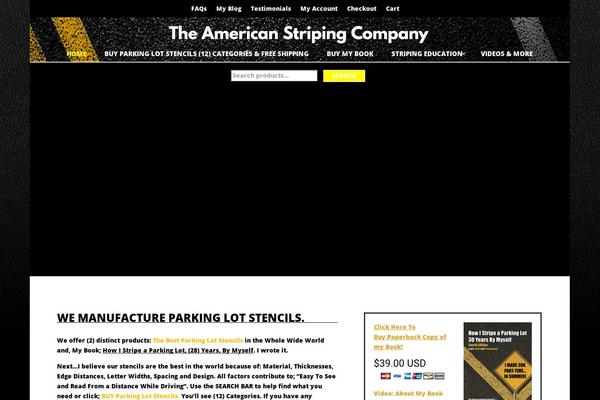 americanstriping.com site used Striping