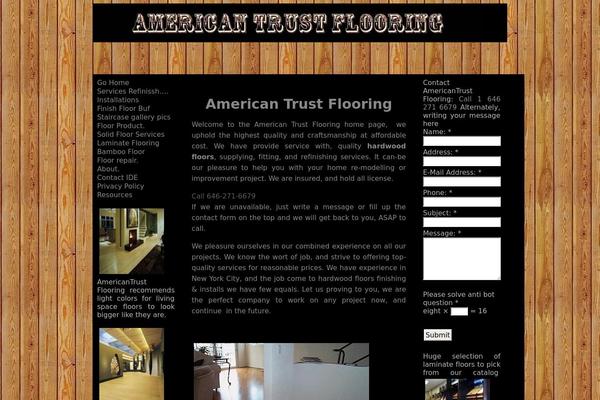 americantrustflooring.com site used Black-draft