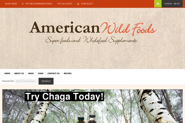 americanwildfoods.com site used SimpleGreat