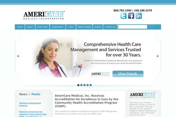americaremedical.com site used Americare