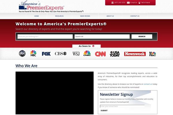 americaspremierexperts.com site used Americaexpert