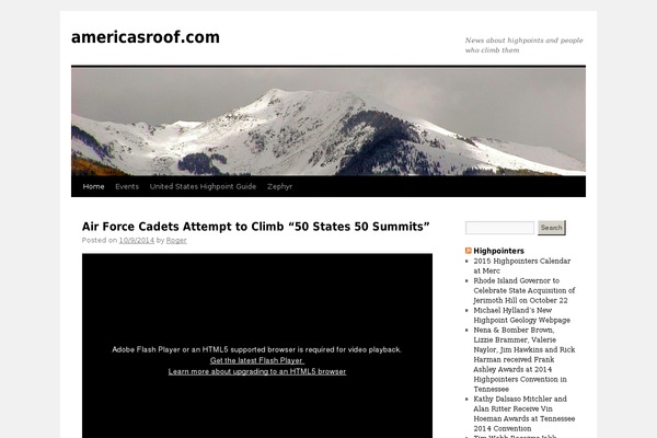 Twenty Ten theme site design template sample
