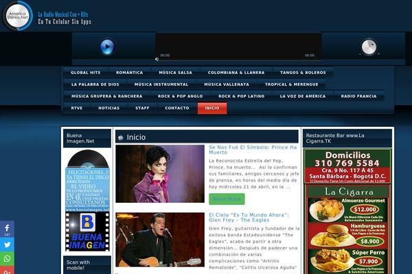 americastereo.net site used Themeamericastereonet2