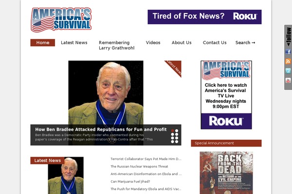 Gonzo theme site design template sample