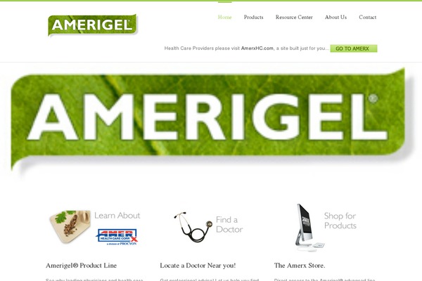 amerigel.com site used Avada