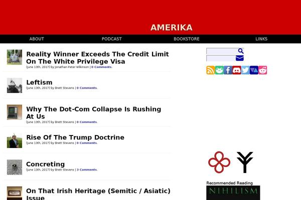 amerika.org site used Amerika-2017