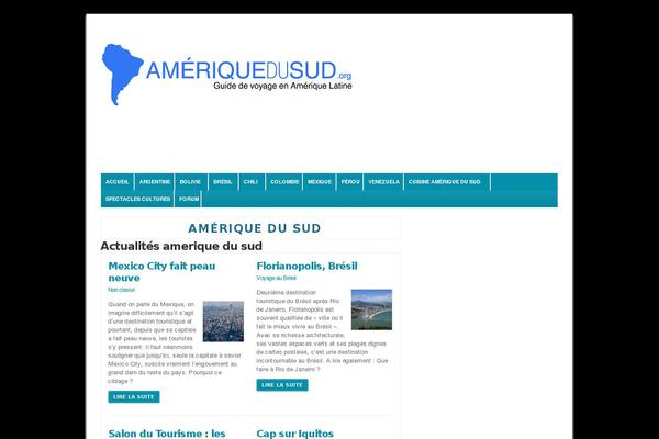 ameriquedusud.org site used Wp Clear321