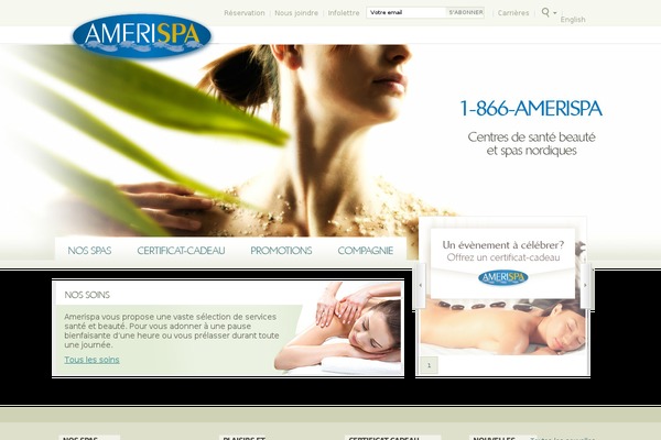 amerispa.ca site used Amerispa