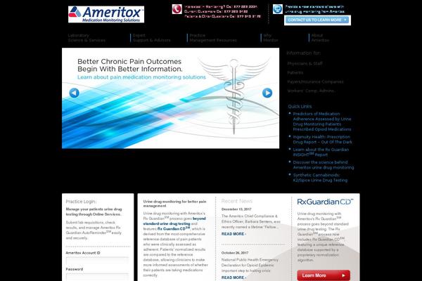 ameritox.com site used Ameritox