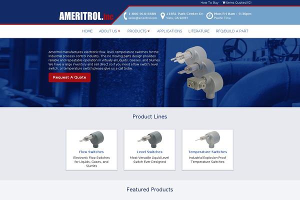 Site using Ameritrol_product_config plugin