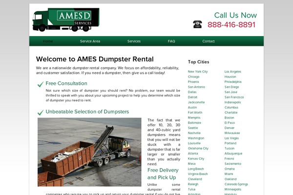 amesd.net site used Amesdump