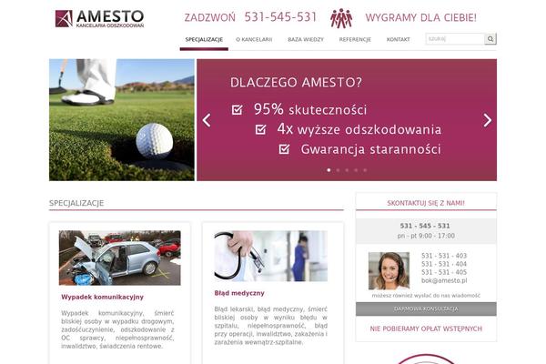 amesto.pl site used Sage