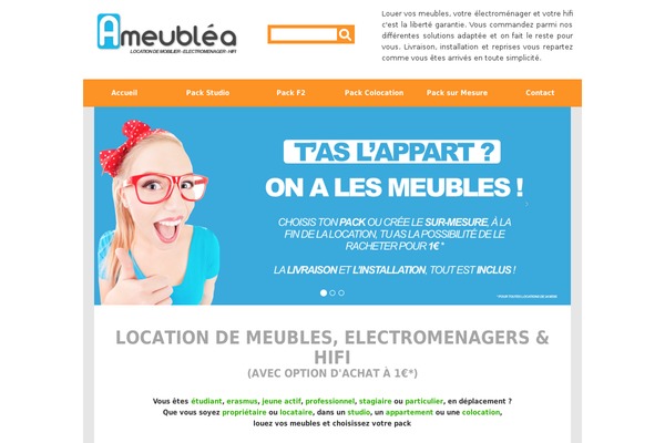 ameublea.fr site used Ameublea