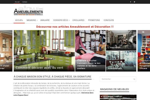 ameublements.ca site used Curated-ameublements