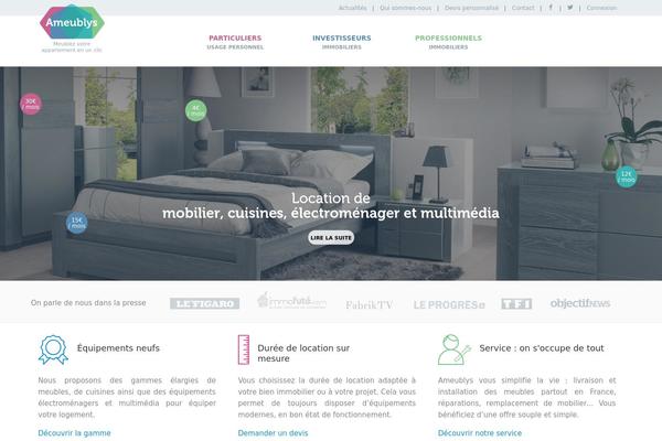 ameublys.fr site used Ameublys
