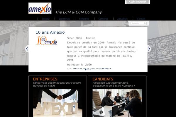 amexio.fr site used Amexio